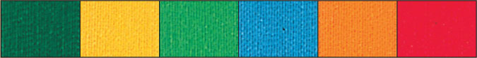 Silk Thread 109yd Assorted Brights 6BRT