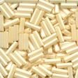 Mill Hill 70123 Cream Bugle Beads - 6mm Long