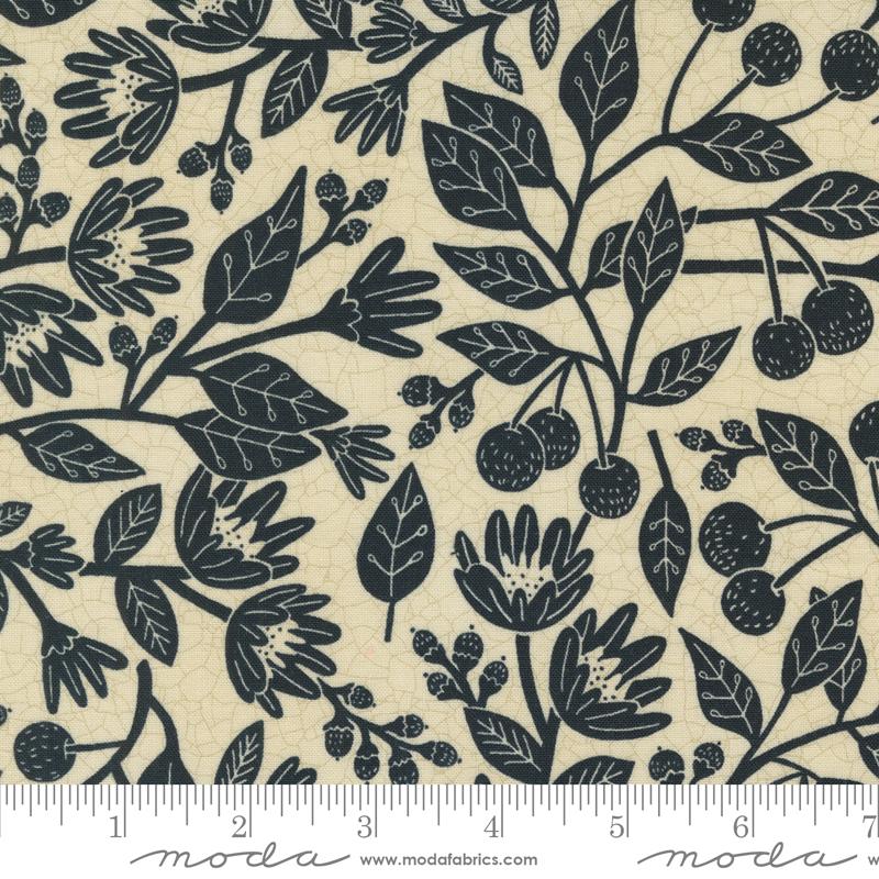 Bloom And Grow Twigs - Linen - Quilt Fabric