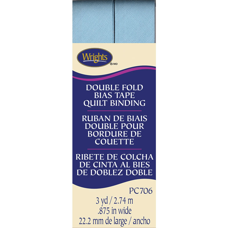 Bias Tape Quilt Binding - Blue