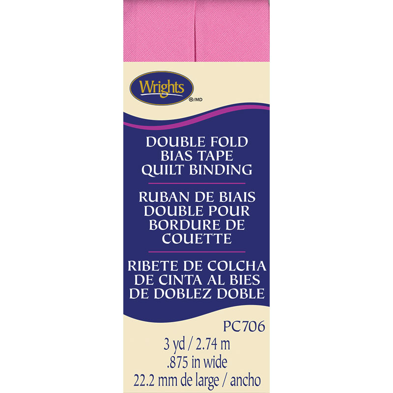 Bias Tape Quilt Binding - Pink