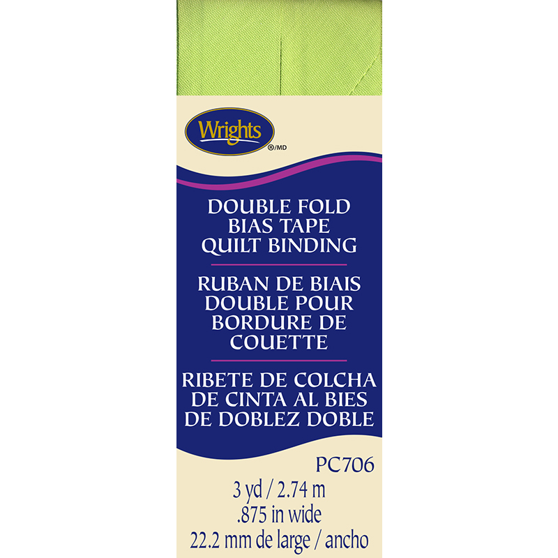 Bias Tape Quilt Binding - Lime Green