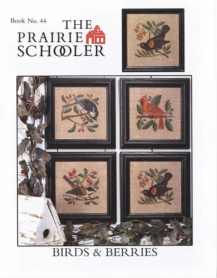 Birds & Berries (Book 44) - Cross Stitch Pattern