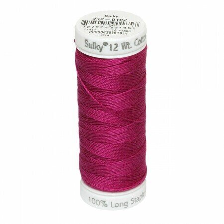 Plum Dandy - Sulky 12wt Cotton Petites Thread 50 yds