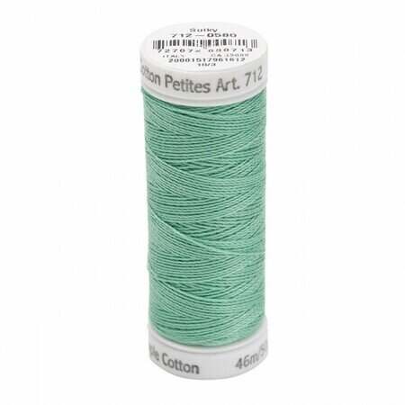Mint Julep - Sulky 12wt Cotton Petites Thread 50 yds