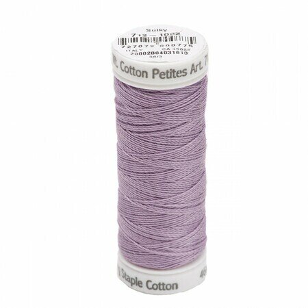 Medium Purple - Sulky 12wt Cotton Petites Thread 50 yds