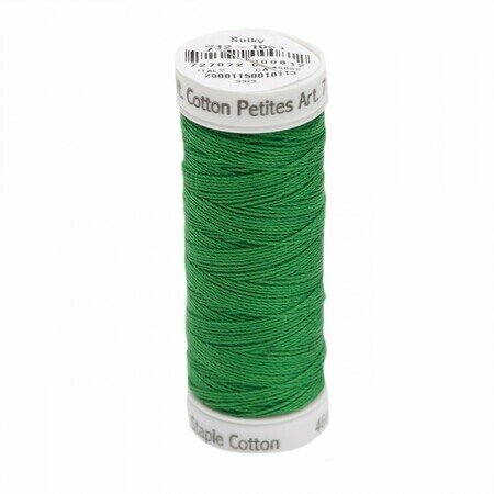 Christmas Green - Sulky 12wt Cotton Petites Thread 50 yds