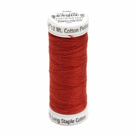 Rust - Sulky 12wt Cotton Petites Thread 50 yds