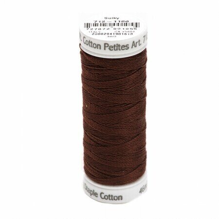 Sable Brown - Sulky 12wt Cotton Petites Thread 50 yds