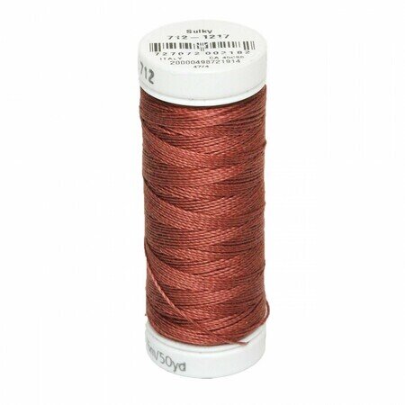 Chestnut - Sulky 12wt Cotton Petites Thread 50 yds