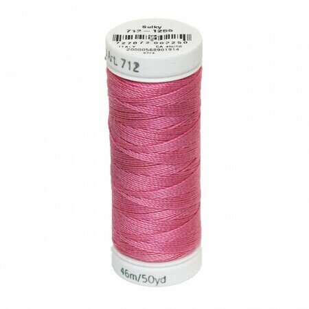 Sweet Pink - Sulky 12wt Cotton Petites Thread 50 yds