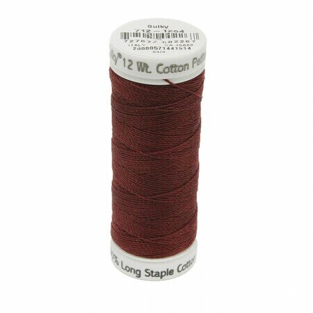 Cognac - Sulky 12wt Cotton Petites Thread 50 yds