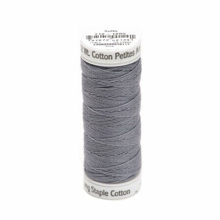 Sterling - Sulky 12wt Cotton Petites Thread 50 yds