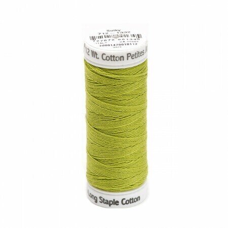 Deep Chartreuse - Sulky 12wt Cotton Petites Thread 50 yds