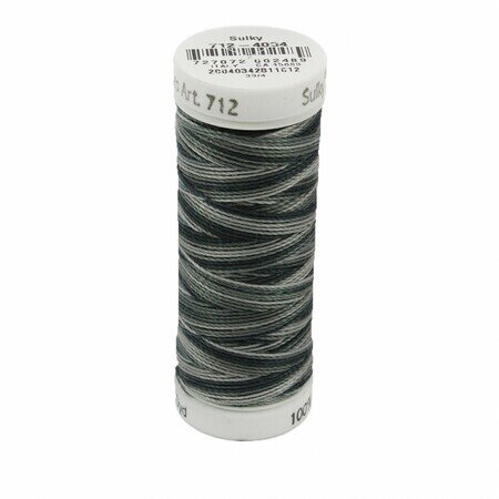Soft Blacks - Sulky 12wt Blendables Cotton Petites Thread