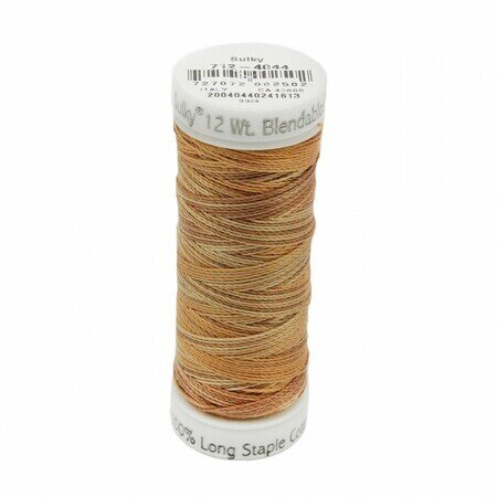 Butterscotch - Sulky 12wt Blendables Cotton Petites Thread