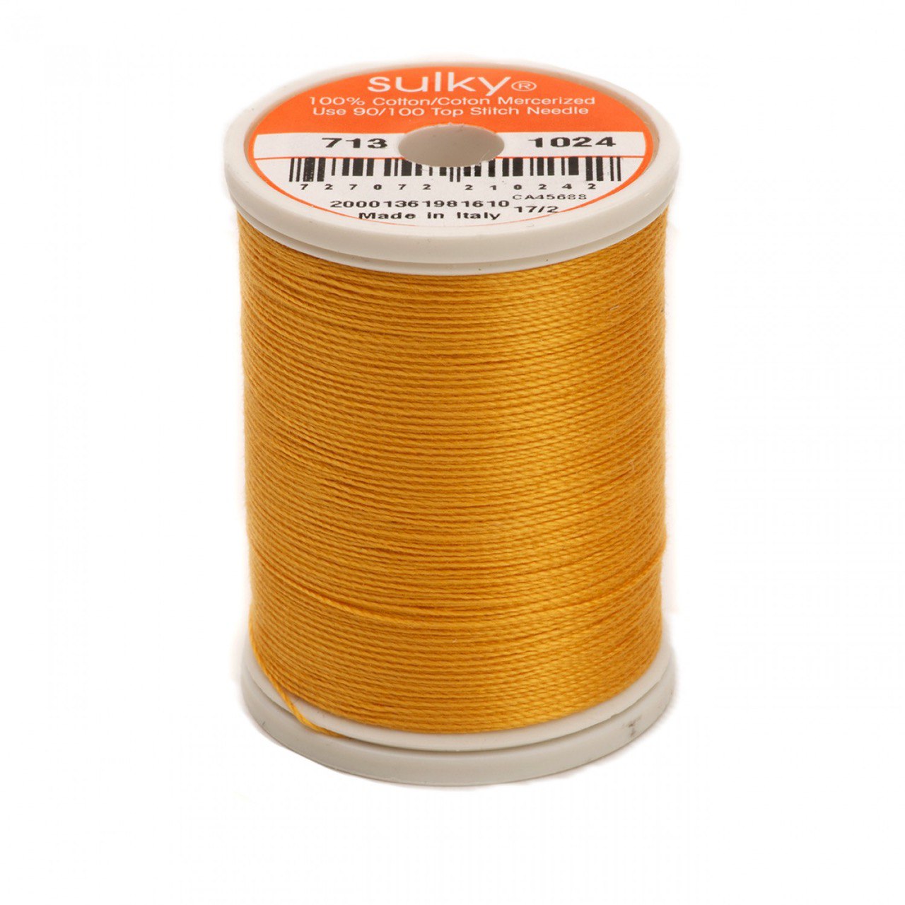 12 Wt Cotton Thread 330yds Goldenrod 1024