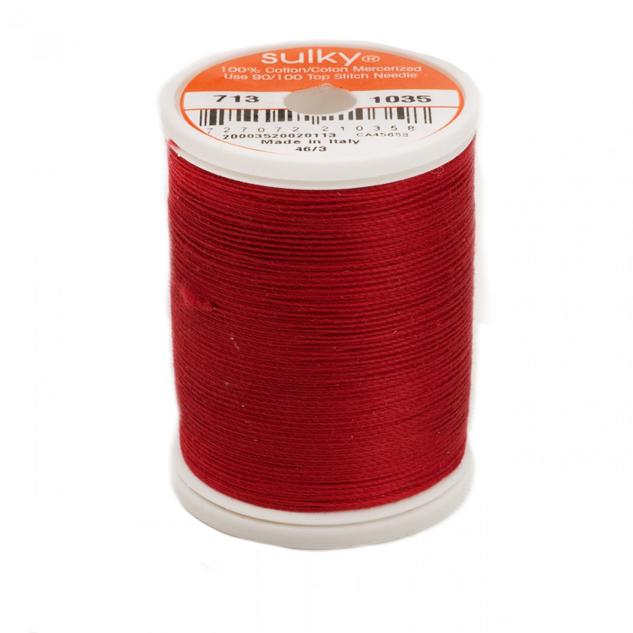 12 Wt Cotton Thread 330yds Dark Burgundy 1035