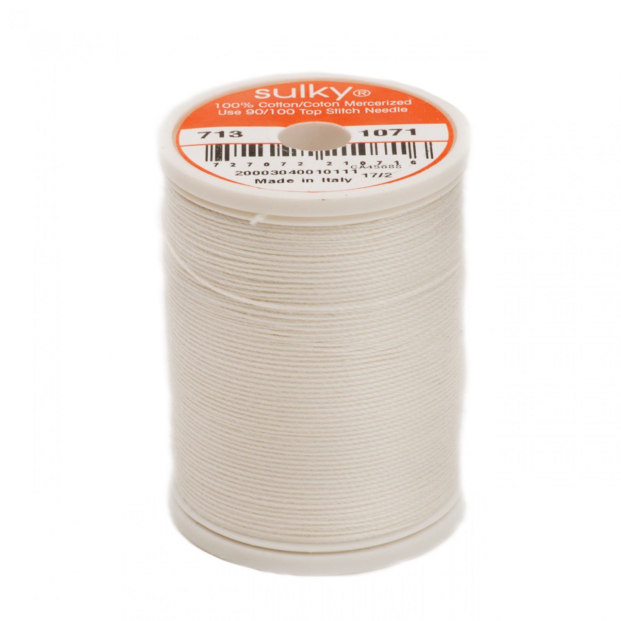 12 Wt Cotton Thread 330yds Off White 1071