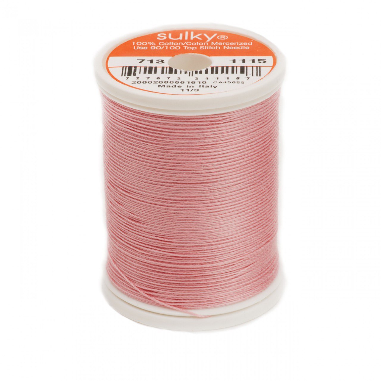 12 Wt Cotton Thread 330yds Light Pink 1115