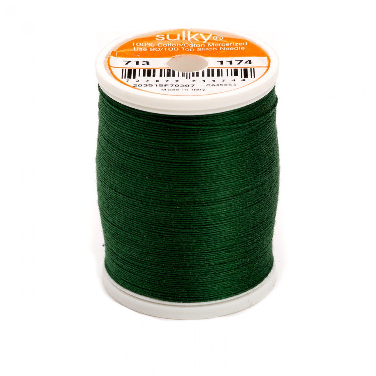12 Wt Cotton Thread 330yds Dark Pine 1174