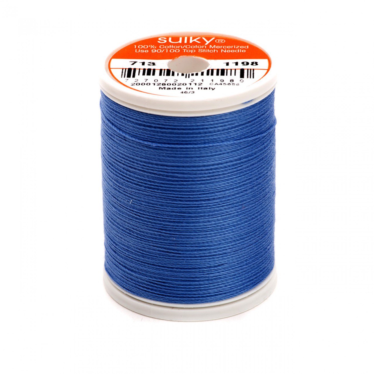 12 Wt Cotton Thread 330yds Dusty Navy 1198