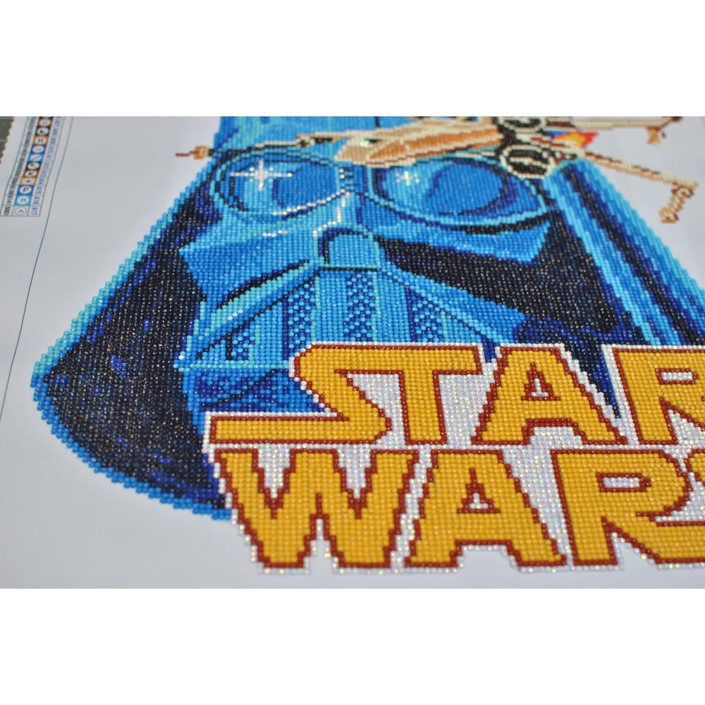 Star Wars - Vader and X-Wing - Diamond Painting Kit