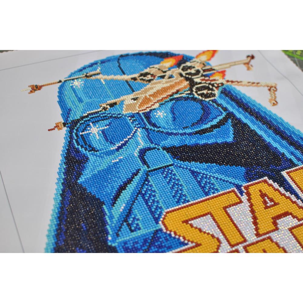 Star Wars - Vader and X-Wing - Diamond Painting Kit
