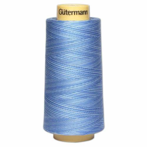 Variegated Cotton Thread 3000m Blue Awakening 9981