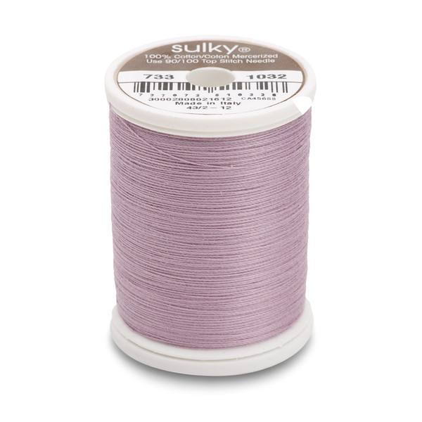 30 Wt Cotton Thread 500yds Medium Purple 1032