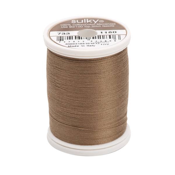 30 Wt Cotton Thread 500yds Truffle Taupe 1180