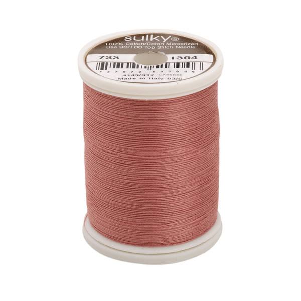 30 Wt Cotton Thread 500yds Dewberry 1304
