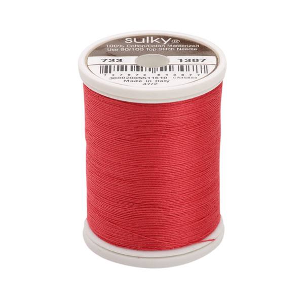 30 Wt Cotton Thread 500yds Petal Pink 1307