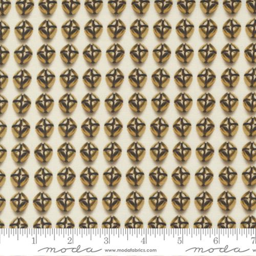Christmas Faire Cream - Jingle Bells - Quilt Fabric