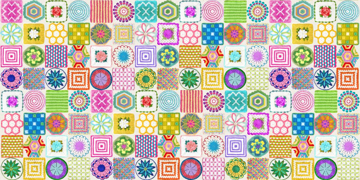 Vintage Soul Potholders - Cloud - Quilt Fabric