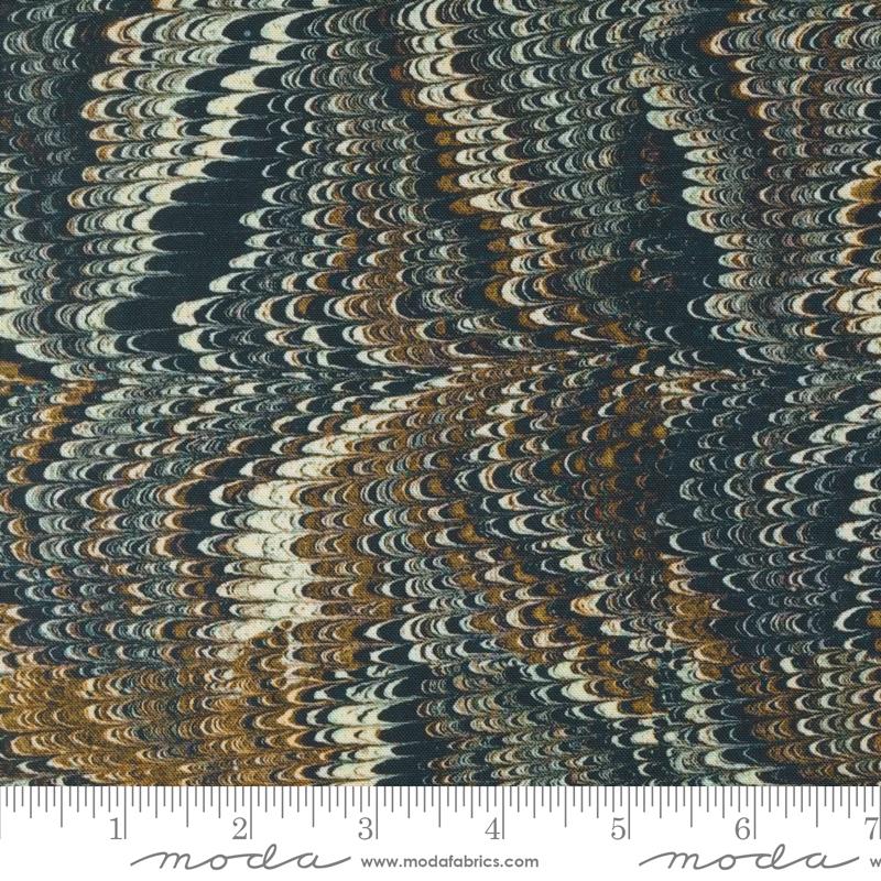 Sable & Swan Marble - Ebony - Quilt Fabric