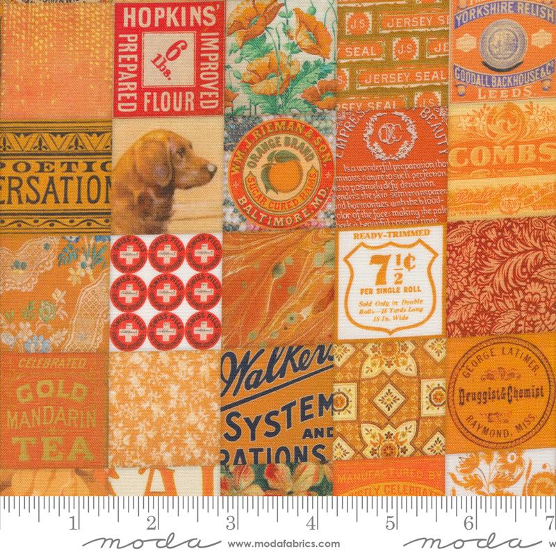 Curated In Color Orange - Quilt Fabric
