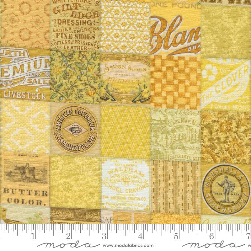 Curated In Color Yellow - Quilt Fabric