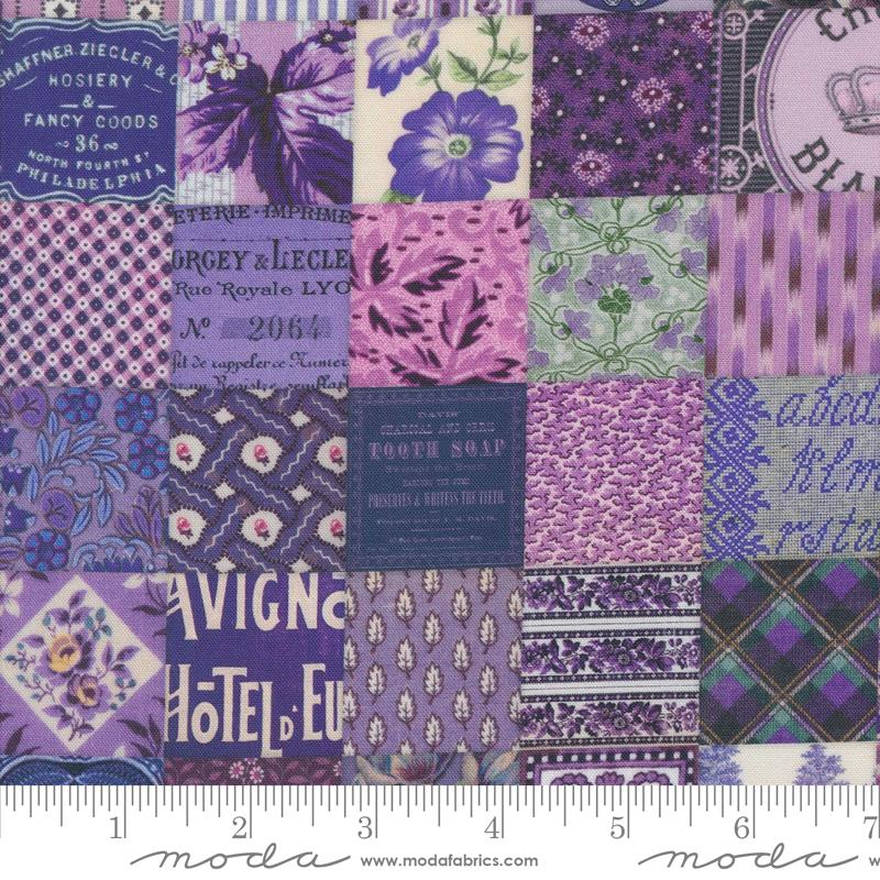 Curated In Color Purple - Quilt Fabric