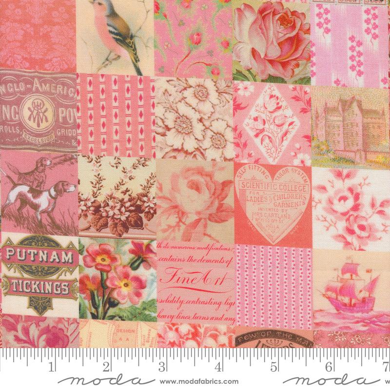 Curated In Color Pink - Quilt Fabric