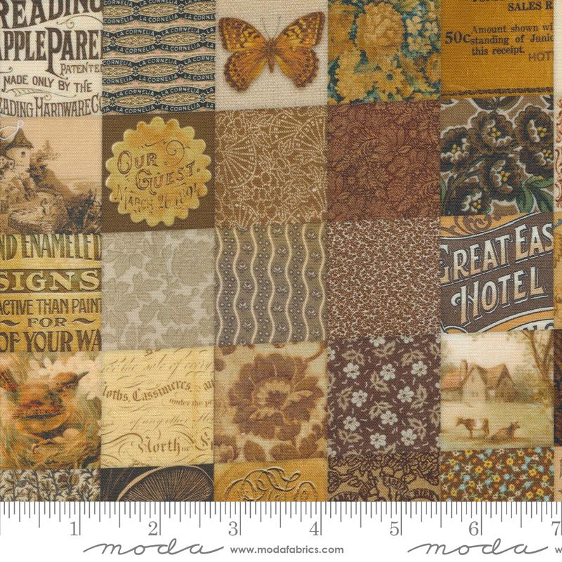 Curated In Color Brown - Quilt Fabric