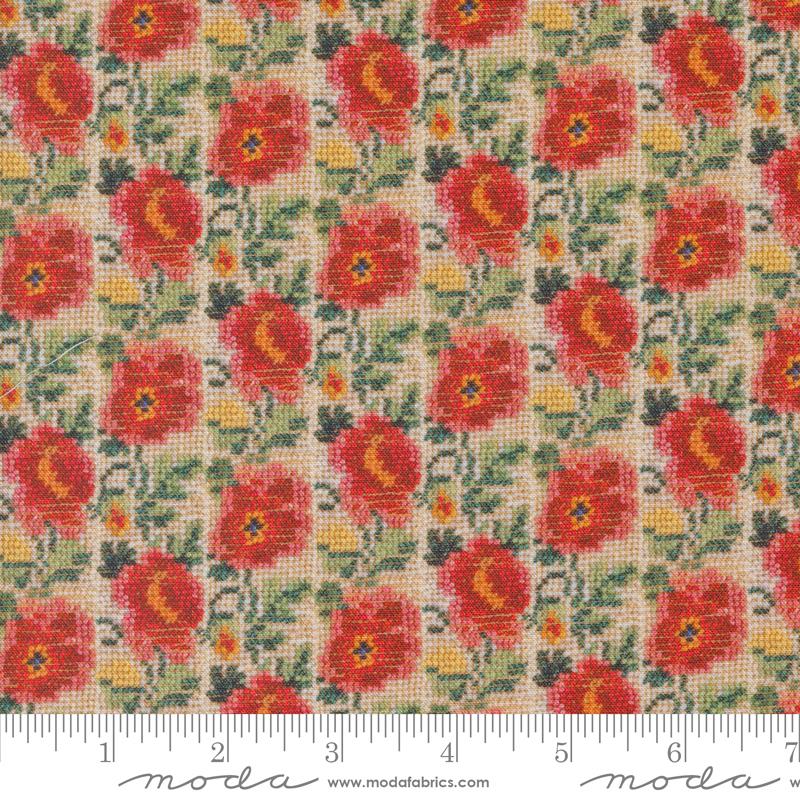 Curated In Color Red - Quilt Fabric