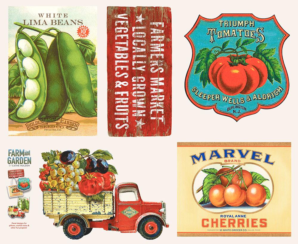 Farm And Garden Canvas Milk - Panel