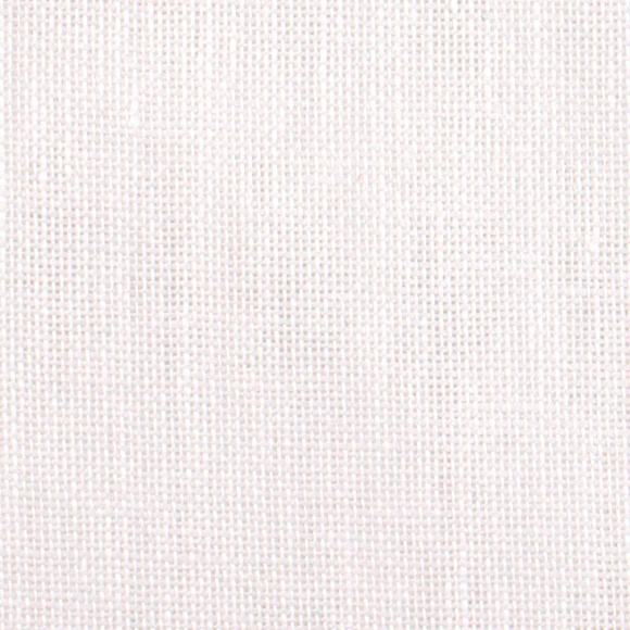 28 Count Optical White Linen Fabric 27x36