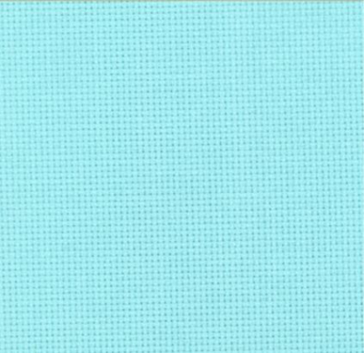 28 Count Aqua Linen 36x55