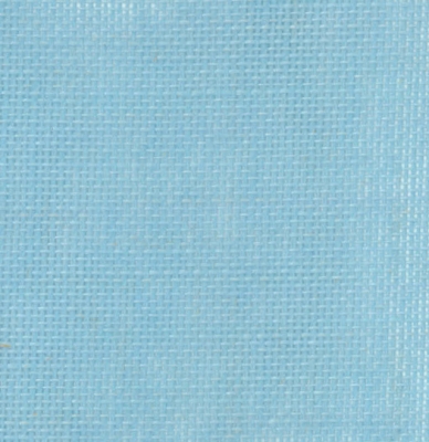 28 Count Aqua Blue Light Linen Fabric 27x36