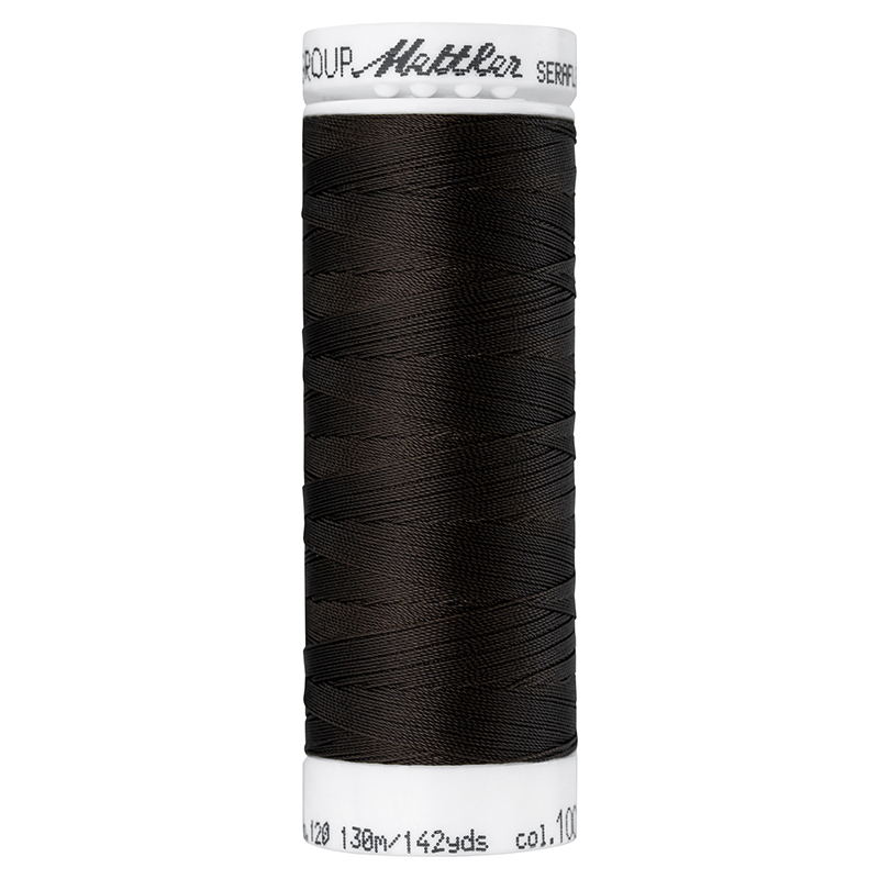 SeraFlex Thread 142yds V DK Brown 1002