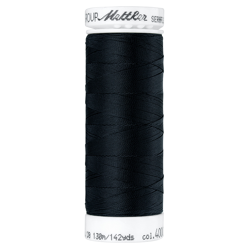 SeraFlex Thread 142yds Black 4000