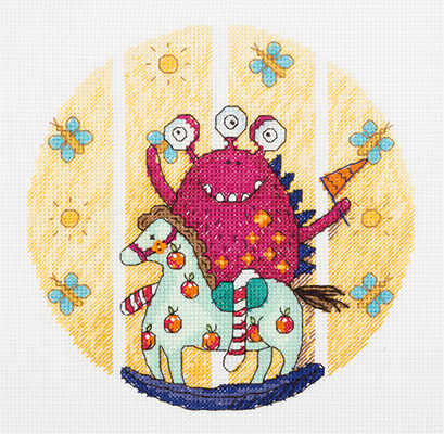 Monster of Games - Cross Stitch Kit