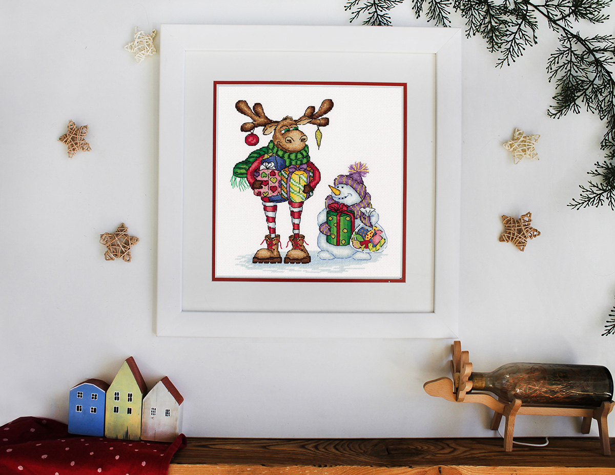 Visiting with Gifts - Cross Stitch Kit